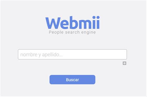 WebMii: busca información sobre personas en Internet